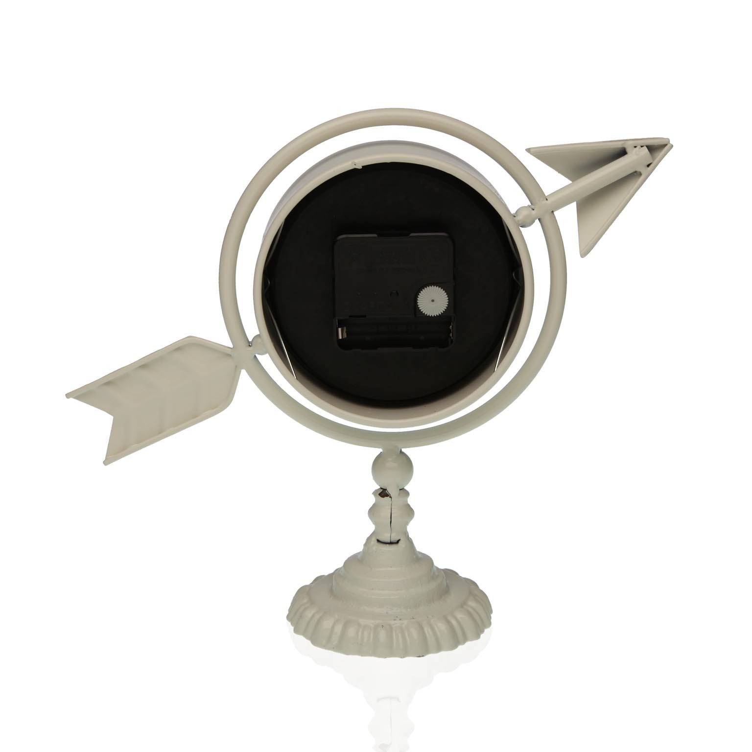 Reloj de Mesa Versa Blanco Flecha completa